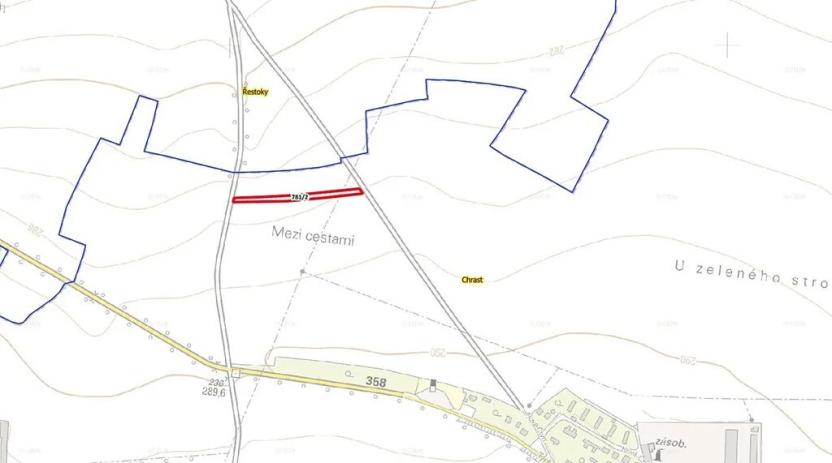 Prodej pole, Chrast, 2635 m2