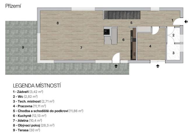 Prodej rodinného domu, Ostrava, Klimkovická, 166 m2