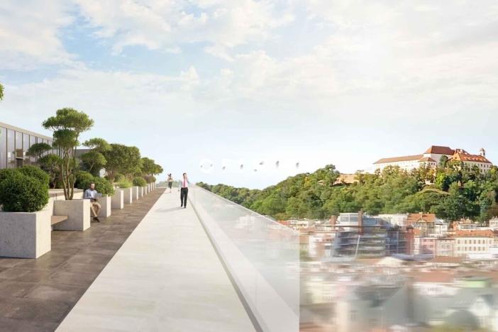 Pronájem kanceláře, Brno - Staré Brno, Nové sady, 1500 m2