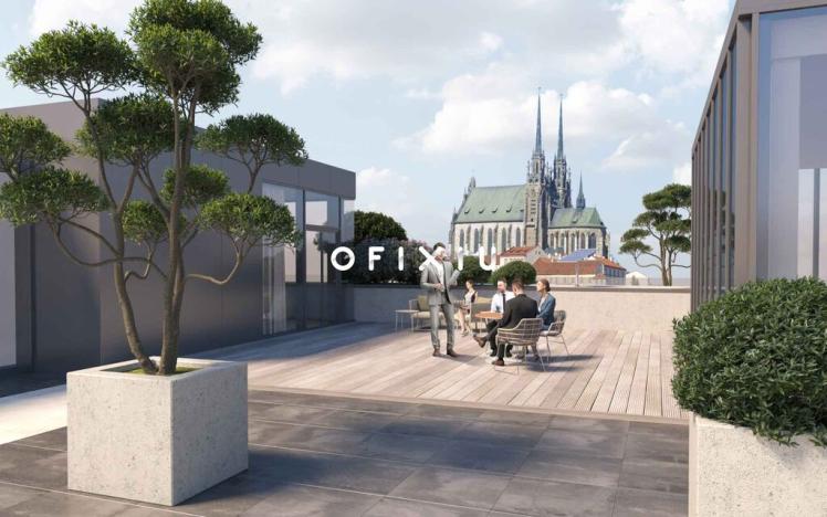 Pronájem kanceláře, Brno - Staré Brno, Nové sady, 1500 m2