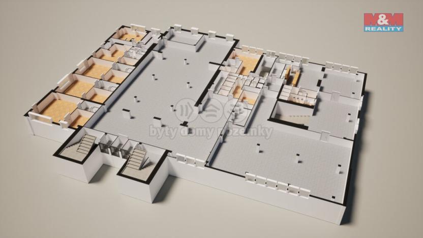 Prodej obchodního prostoru, Česká Lípa, 28. října, 3800 m2