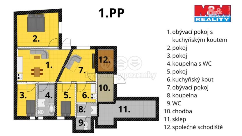 Prodej rodinného domu, Otrokovice - Kvítkovice, tř. Osvobození, 422 m2