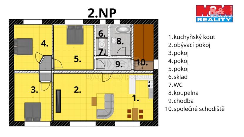 Prodej rodinného domu, Otrokovice - Kvítkovice, tř. Osvobození, 422 m2