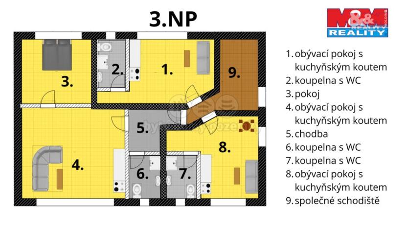 Prodej rodinného domu, Otrokovice - Kvítkovice, tř. Osvobození, 422 m2