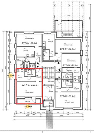 Prodej bytu 1+1, Město Albrechtice - Hynčice, 32 m2