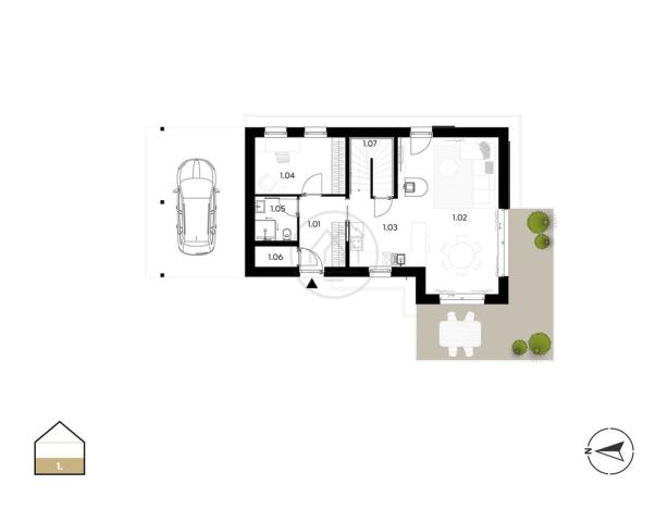 Prodej pozemku, Frymburk, 681 m2