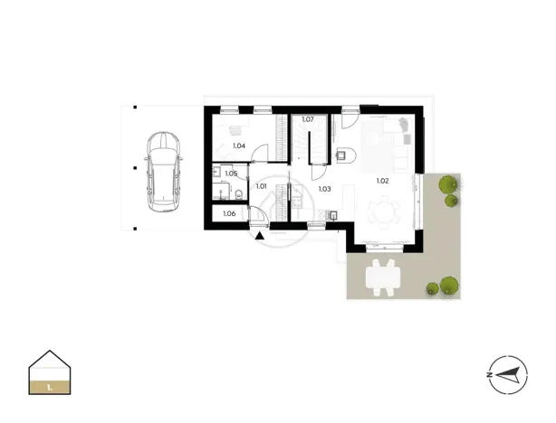 Prodej pozemku, Frymburk, 681 m2