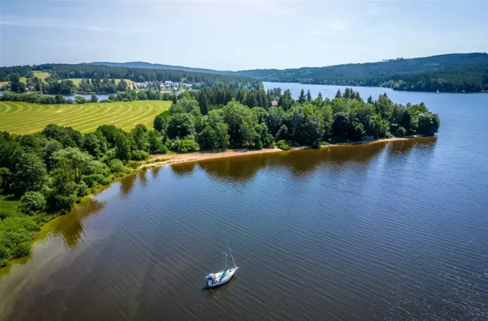 Prodej pozemku, Frymburk, 1128 m2