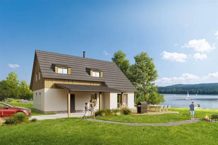 Prodej pozemku, Frymburk, 1128 m2