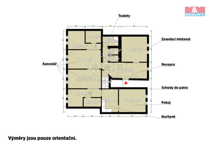 Pronájem kanceláře, Plzeň, Klatovská třída, 182 m2