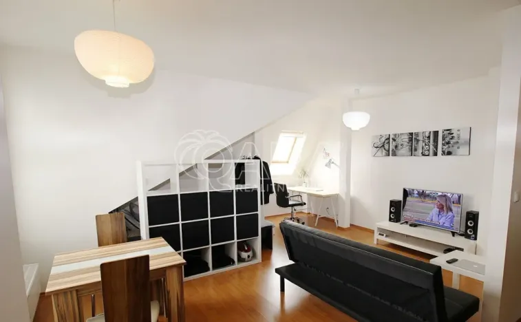 Pronájem bytu 1+kk, Praha - Vršovice, Krymská, 42 m2