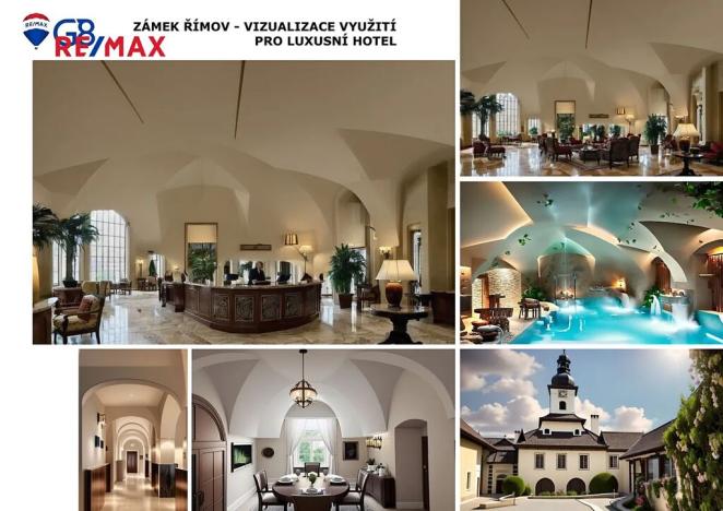 Prodej ubytování, Římov, 6000 m2