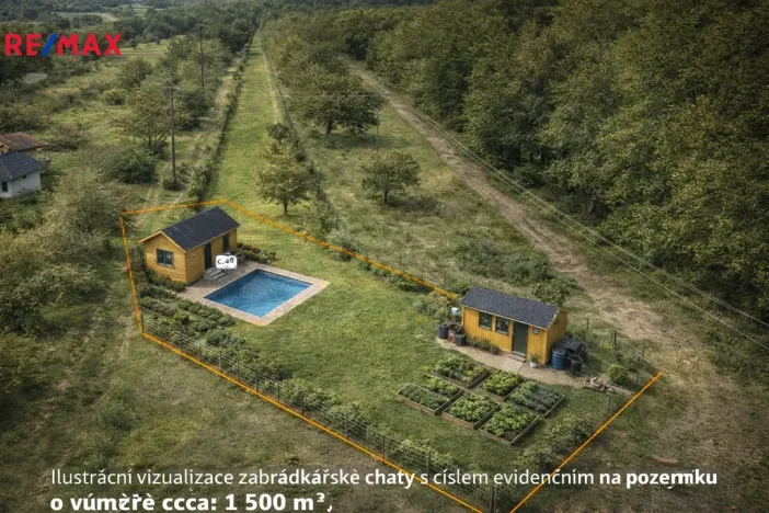 Prodej zahrady, Holešov, 1500 m2