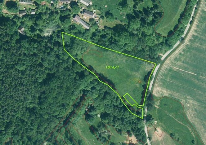 Prodej pole, Úterý - Vidžín, 14289 m2