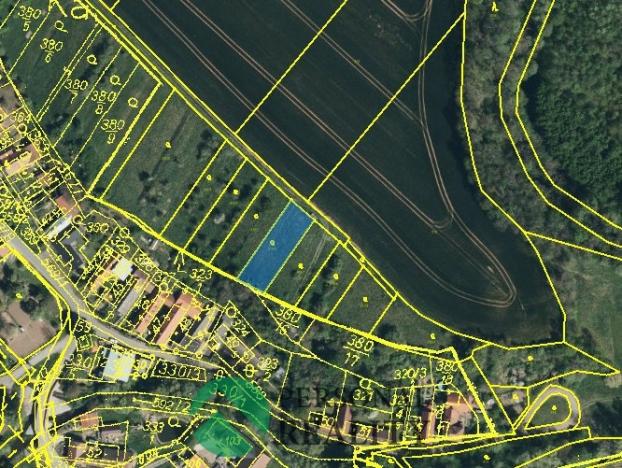 Prodej zahrady, Žleby - Zehuby, 800 m2