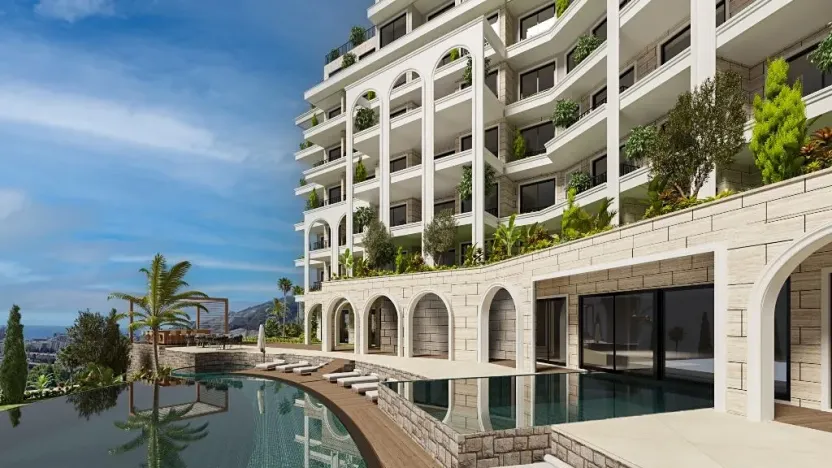 Prodej bytu 2+kk, Budva, Černá Hora, 45 m2