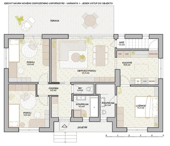 Prodej rodinného domu, Racková, 130 m2