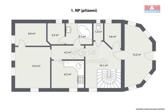 Prodej rodinného domu, Aš, Saská, 132 m2