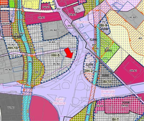 Prodej komerčního pozemku, Brno, Hněvkovského, 10000 m2