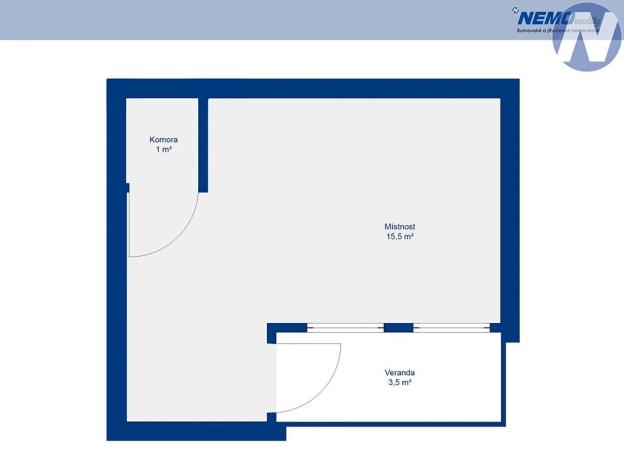 Prodej zahrady, Větřní, 438 m2