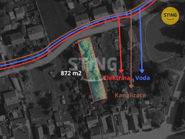 Prodej pozemku pro bydlení, Ločenice, 872 m2