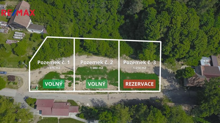 Prodej pozemku pro bydlení, Třebíč, 1080 m2