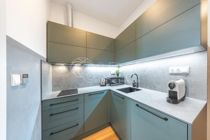 Pronájem bytu 1+kk, Praha - Žižkov, Milíčova, 33 m2