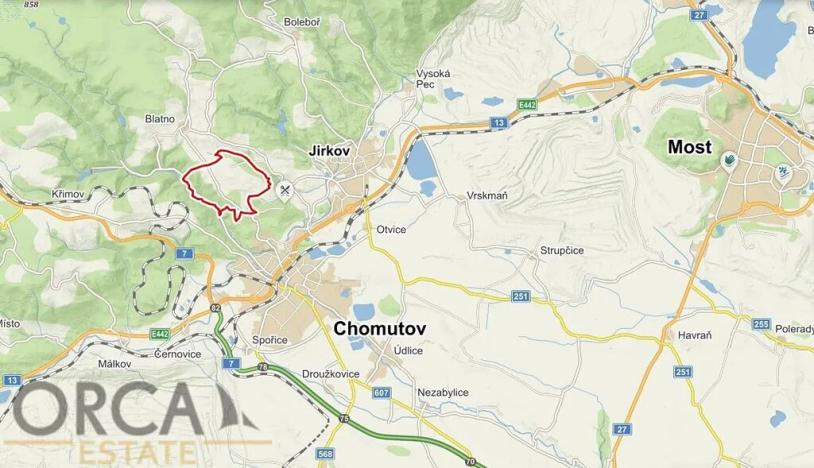 Prodej zahrady, Blatno, 2058 m2