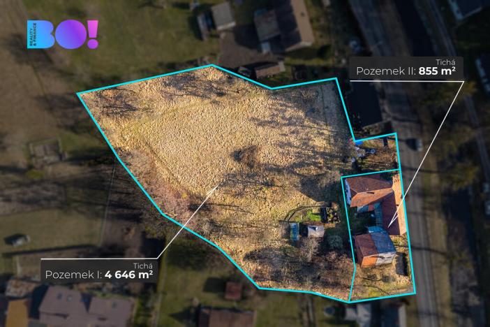 Prodej pozemku pro bydlení, Tichá, 5501 m2