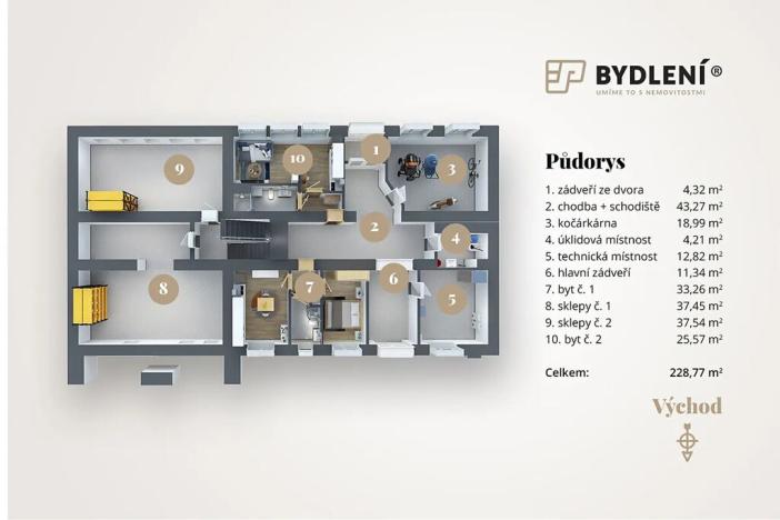 Prodej činžovního domu, Teplice, 1290 m2