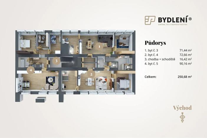 Prodej činžovního domu, Teplice, 1290 m2