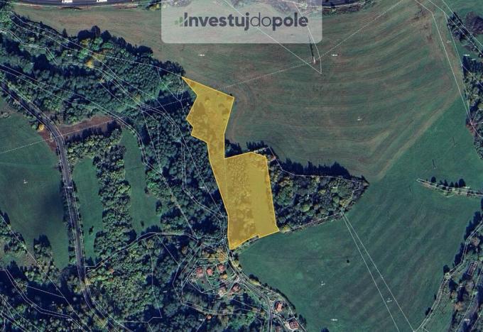 Prodej louky, Krásný Les - Damice, 13976 m2