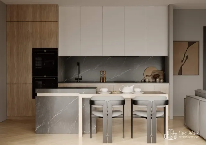 Prodej bytu 2+kk, Praha - Modřany, Na Cikorce, 47 m2