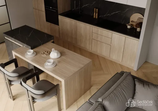 Prodej bytu 1+kk, Praha - Modřany, Na Cikorce, 34 m2