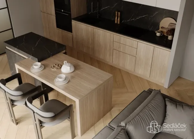 Prodej bytu 2+kk, Praha - Modřany, Na Cikorce, 48 m2