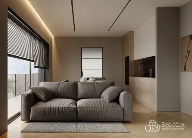 Prodej bytu 2+kk, Praha - Modřany, Na Cikorce, 48 m2