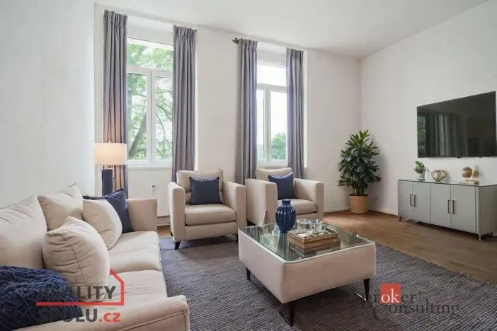 Pronájem bytu 2+kk, Ostrava - Přívoz, Palackého, 53 m2