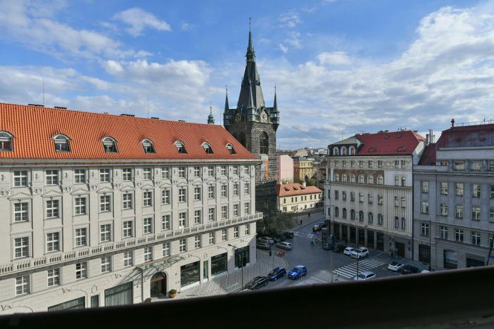 Pronájem bytu 3+1, Praha - Nové Město, Senovážné náměstí, 90 m2