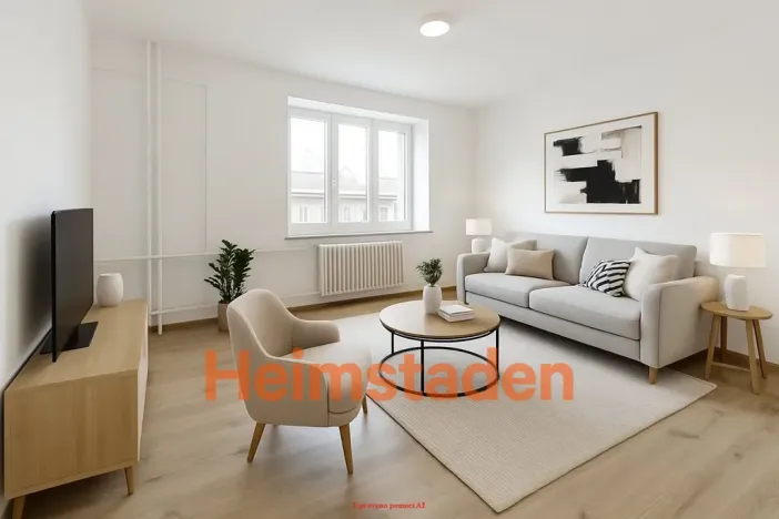 Pronájem bytu 2+1, Ostrava - Moravská Ostrava, Zahradní, 57 m2