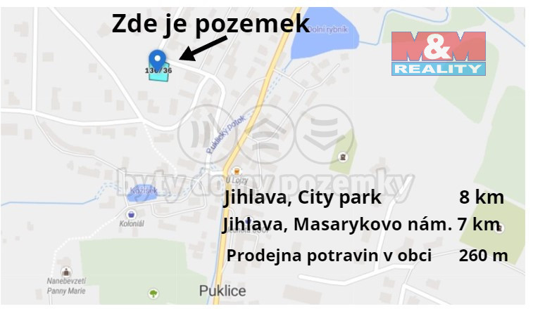 Prodej zahrady, Puklice, 483 m2