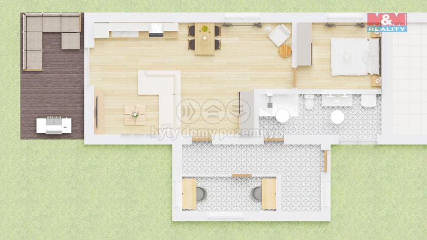 Prodej rodinného domu, Trhový Štěpánov - Štěpánovská Lhota, 78 m2