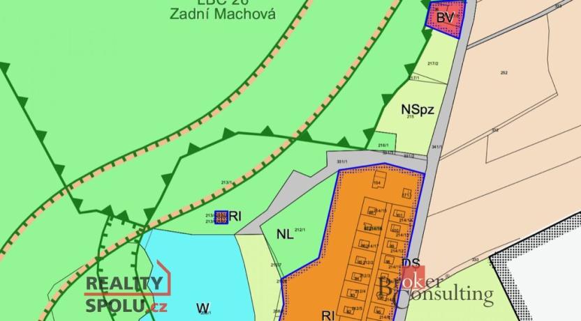 Prodej zahrady, Týniště nad Orlicí - Rašovice, 1102 m2