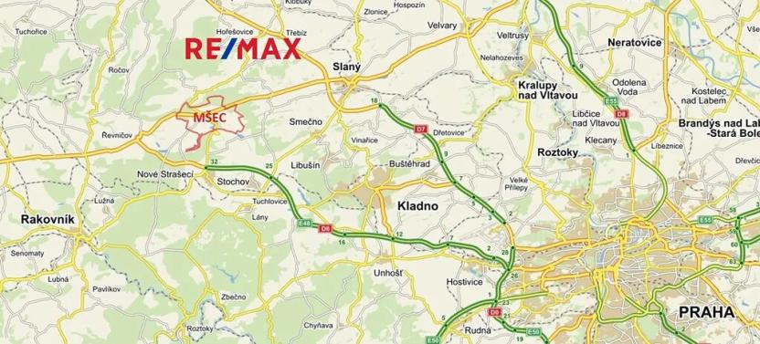 Prodej pozemku pro bydlení, Mšec, 822 m2