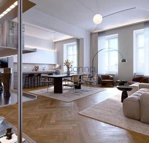 Pronájem bytu 3+kk, Praha, Janáčkovo nábřeží, 164 m2