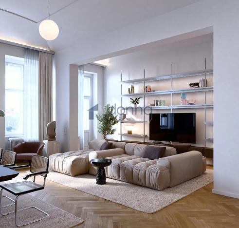 Pronájem bytu 3+kk, Praha, Janáčkovo nábřeží, 164 m2