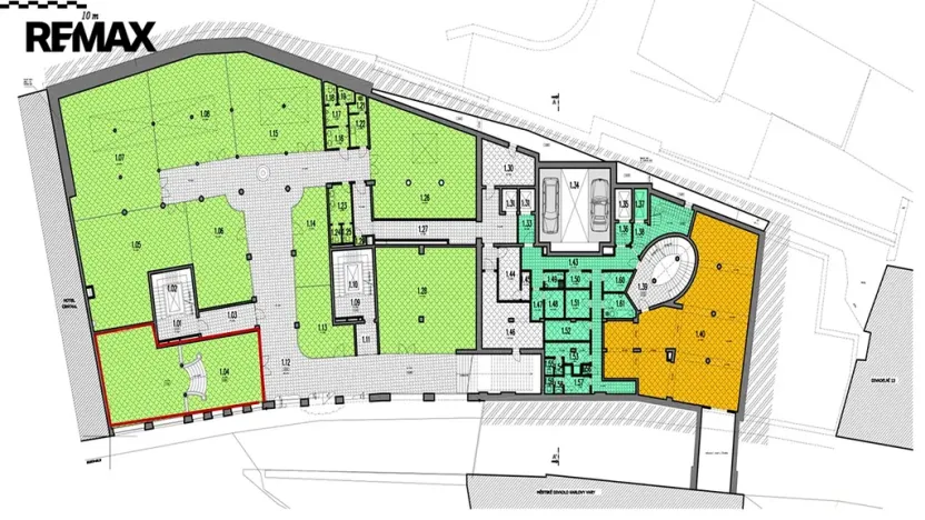 Prodej obchodního prostoru, Karlovy Vary, Divadelní náměstí, 115 m2