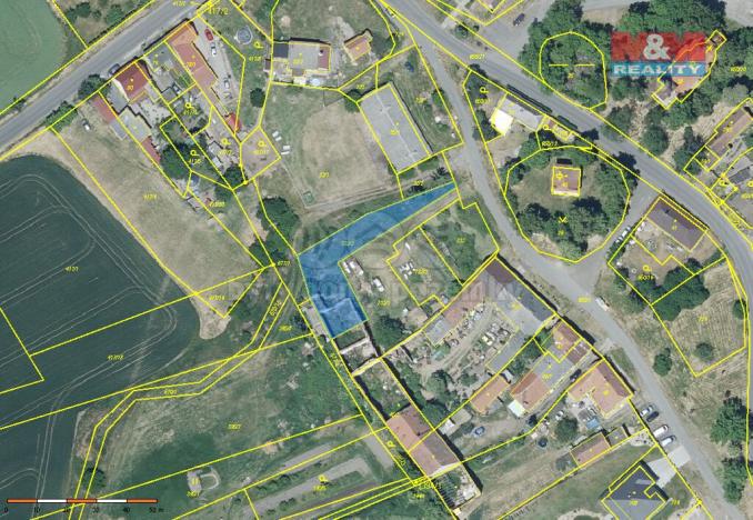 Prodej pozemku pro bydlení, Podbořany - Letov, 699 m2