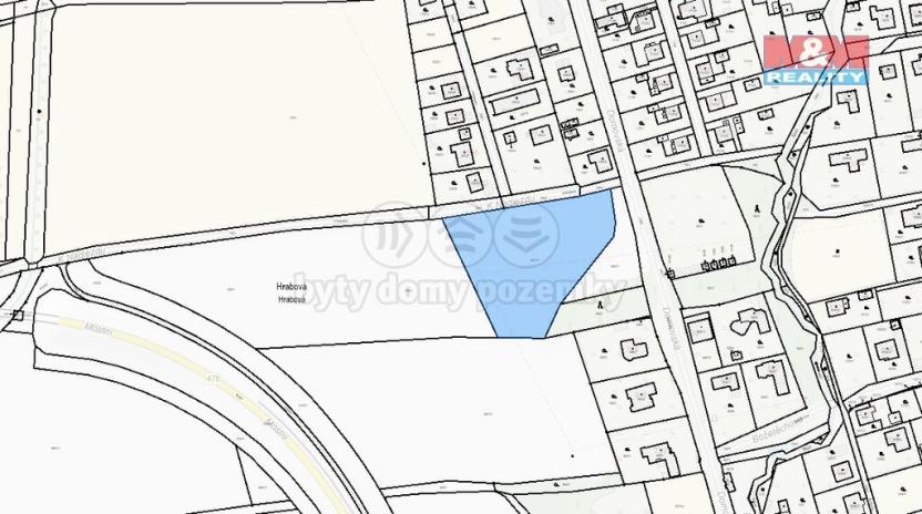 Prodej pozemku pro bydlení, Ostrava - Hrabová, 6339 m2