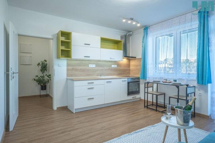 Pronájem bytu 1+kk, Moravské Budějovice, Jechova, 29 m2