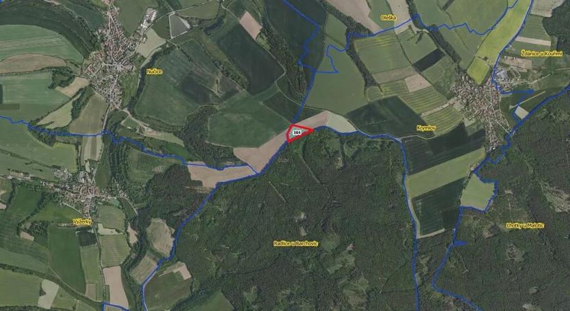 Prodej pole, Oleška, 14166 m2